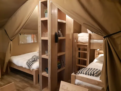 Accommodation - Nature Family- 2 Bedrooms - image n°5 - CAMPING LES BASTETS