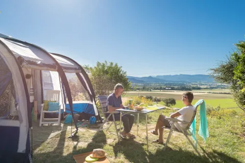 Pitch - Nature Camping Pitch : 60 To 80M², Electricity 10A - image n°4 - CAMPING LES BASTETS