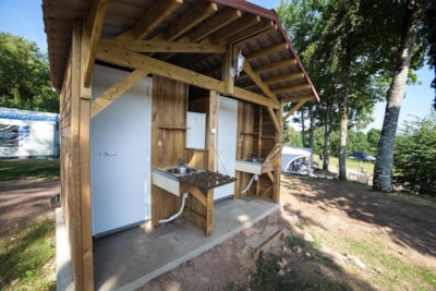 Super Confort Pitch with private bathroom