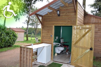 Super Confort Pitch with private bathroom