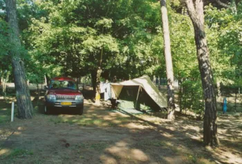 Stellplatz - Stellplatz Standard Zelt < 6,5 Mt. + Auto (Strom 4 A Inbegriffen) - Camping Piomboni SRL