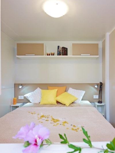 Mobile-home SOLE with air conditioning - beach service included for min 7 nights (2 beach beds + sunshade) — 6