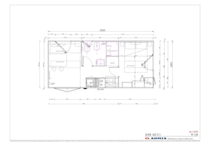 Mobile-home SOLE with air conditioning - beach service included for min 7 nights (2 beach beds + sunshade) — 8