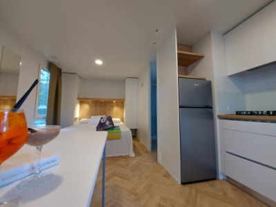 Mobile-home SOLE GOLD with air conditioning - beach service included min 7 nights — 3