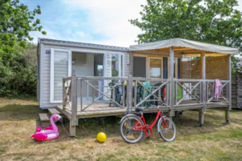 Mietunterkunft - Sun Top Tv - 27 M² - 2 Schlafzimmer - Clico Chic - Camping La Ferme des Aulnes