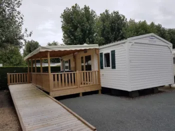 Mietunterkunft - Sun Life Top Tv - 31 M² - 2 Schlafzimmer - Barrierefrei - Clico Chic - Camping La Ferme des Aulnes