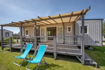 Mietunterkunft - Rose Top Presta - 38 M² - 3 Schlafzimmer - Clico Chic - Camping La Ferme des Aulnes