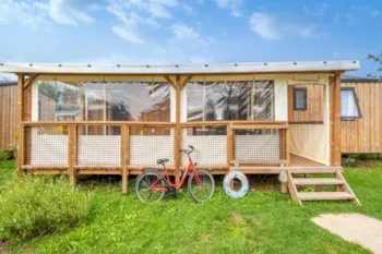 Mietunterkunft - Kids Tip Top Tv Placette - 40 M² - 3 Schlafzimmer - Clico Chic - Camping La Ferme des Aulnes