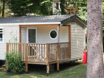Accommodation - Mobile Home  Comfort 2 Bedrooms - Camping Le Vézère Périgord