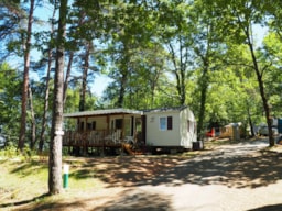 Location - Mobilhome Terrasse Xl Confort 3 Chambres - Camping Le Vézère Périgord