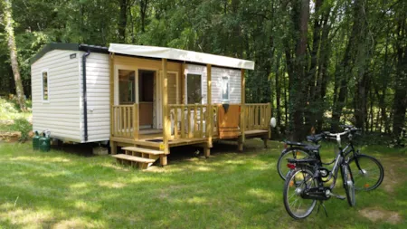 Accommodation - Mobil Home Terrasse Xl Grand Confort - Camping Le Vézère Périgord