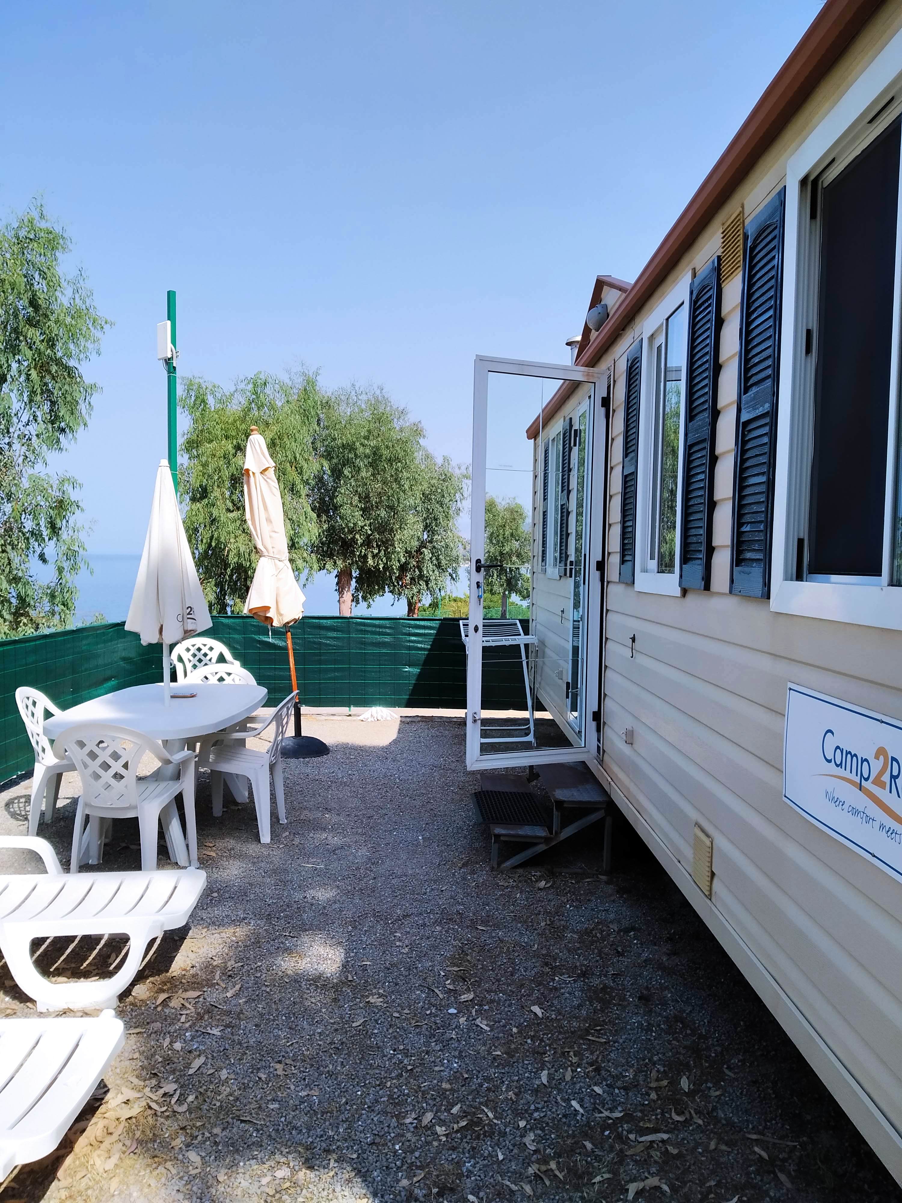 Location - 2 Bedroom Mobile Home- Sea View - Camping Village Rais Gerbi