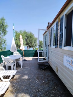 Mietunterkunft - 2 - Zimmer Mobilheime  - Meer Blick - Camping  & Village Rais Gerbi
