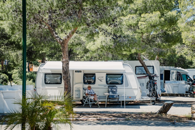 Standard-Wohnwagenplatz standard