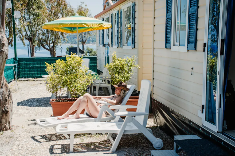 2-Schlafzimmer-Mobilheim - Meerblick