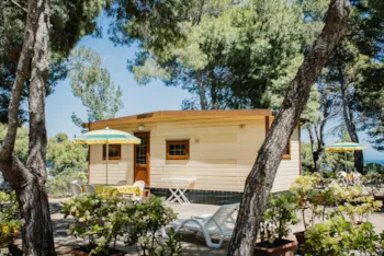 Mietunterkunft - 2-Schlafzimmer-Mobilheim - Camping  & Village Rais Gerbi