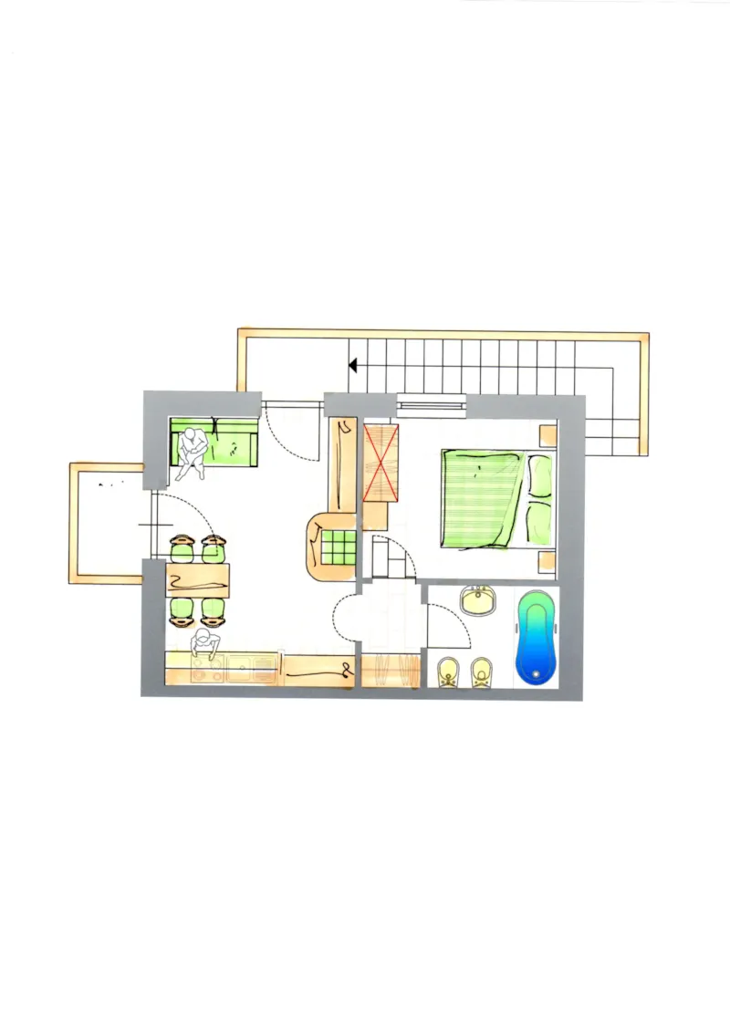 Appartement De Deux Pièces