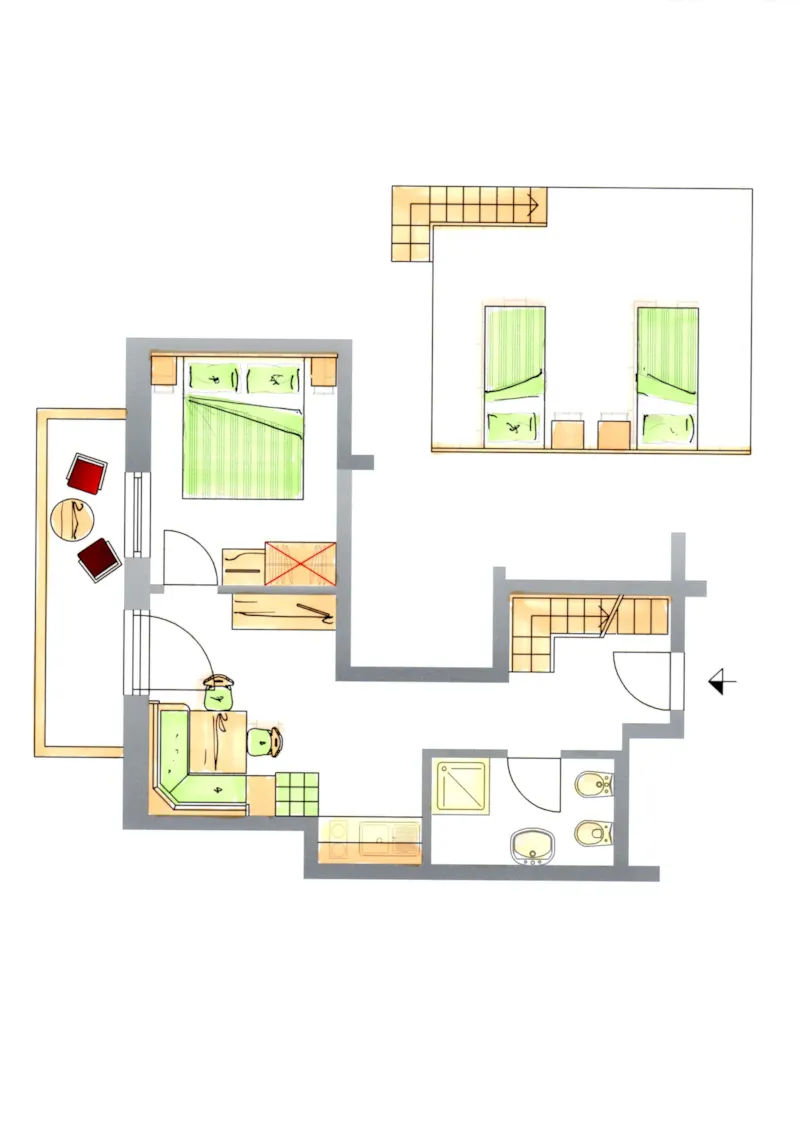 Appartements De Trois Pièces