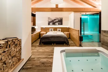 Zimmer - Alpine Private Spa Suite - Camping Vidor Family & Wellness Resort