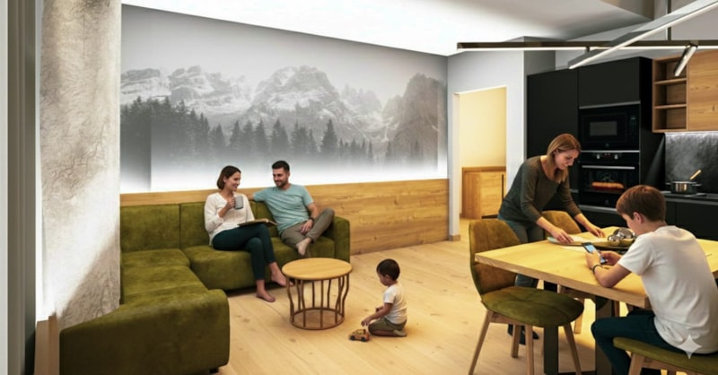 App. Maison mansardée de Pencio