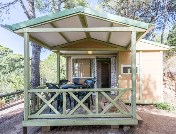 Mietunterkunft - Chalet Classic 2 Schlafzimmer Ohne Sanitäranlagen - Cala llevado - Sea Green by Sunêlia