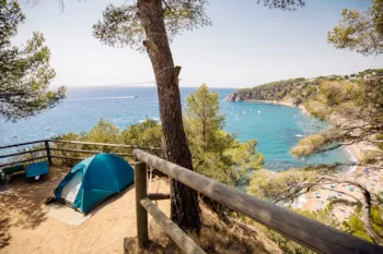 Stellplatz - Zeltstellplatz Duo Mit Meerblick (Zu Fuß Erreichbar – Max. 20 M²) - Cala llevado - Sea Green by Sunêlia