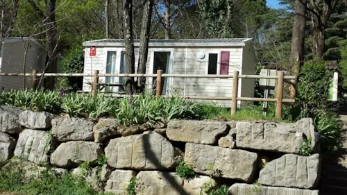 Accommodation - Mobil-Home Riviere Ng 26 M2 Air-Conditioning - image n°1 - CAMPING DES TUNNELS