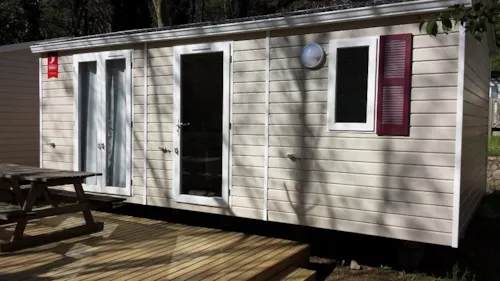 Huuraccommodatie(s) - Stacaravan Village Ng Airconditioning - image n°1 - CAMPING DES TUNNELS