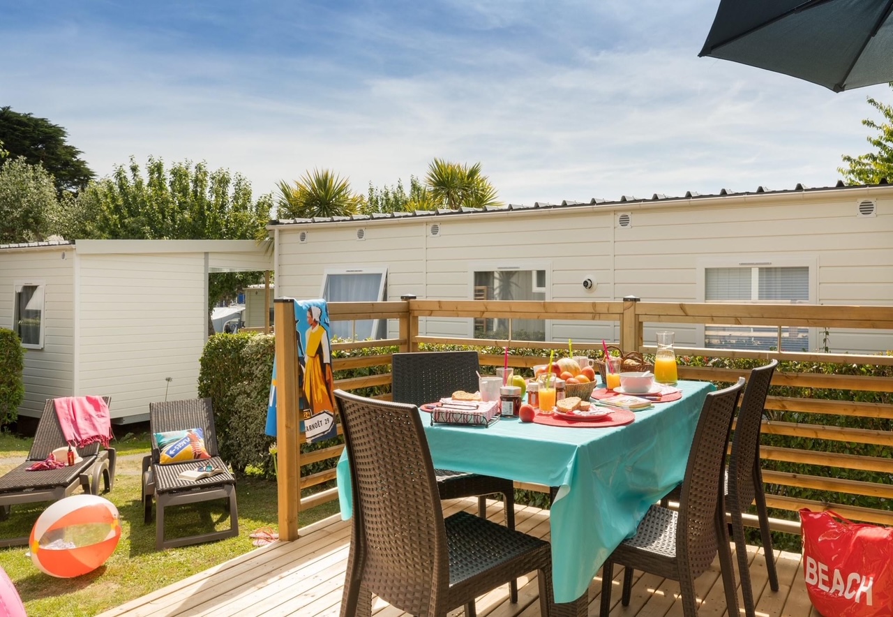 Accommodation - V-Cottage Ty Armorik Semi Covered Terrace - - Camping les Embruns