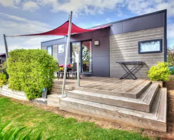 Mietunterkunft - D- Cottage Privilège Ty Taos 6 Avec Pergola Bioclimatique - Camping les Embruns