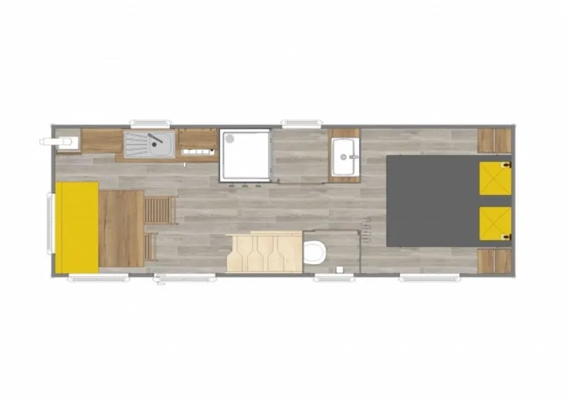 Tiny Home / 2 Chambres / 21M²
