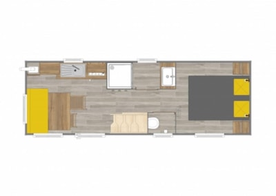 Tiny Home 2 bedrooms / 21m² — 6
