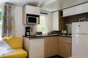 Mietunterkunft - Mobilheim Confort / 4 Schlafzimmern / 2 Badezimmern - Camping Eden Villages L'Océan & Spa