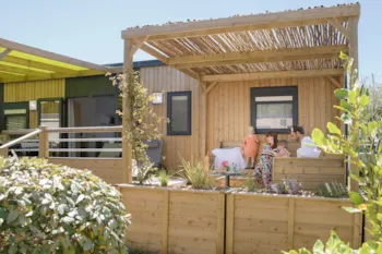 Mietunterkunft - Mobilheim Privilège / 3 Schlafzimmern / 2 Badezimmern - Camping Eden Villages L'Océan & Spa