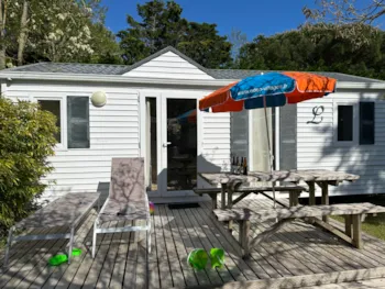 Mietunterkunft - Mobilheim Access / 2 Schlafzimmern - Camping Eden Villages L'Océan & Spa