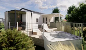 Mietunterkunft - Premium Panorama Mobilheim Mit 3 Schlafzimmern - Camping Eden Villages L'Océan & Spa