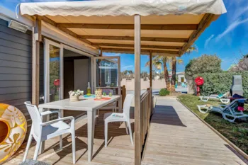Mietunterkunft - Cottage 2 Schlafzimmer *** Behindertengerecht - Camping Sandaya Les Tamaris
