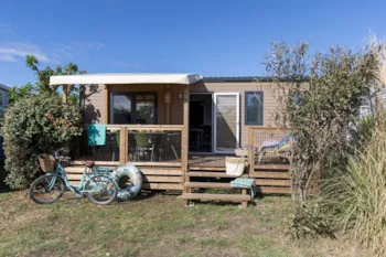Mietunterkunft - Cottage Gardiole 3 Schlafzimmer Klimaanlage**** - Camping Sandaya Les Tamaris