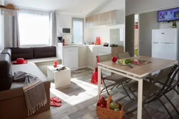 Mietunterkunft - Mobilheim 3 Zimmer Famille - 32M² - Capfun - Camping de L'Eve****