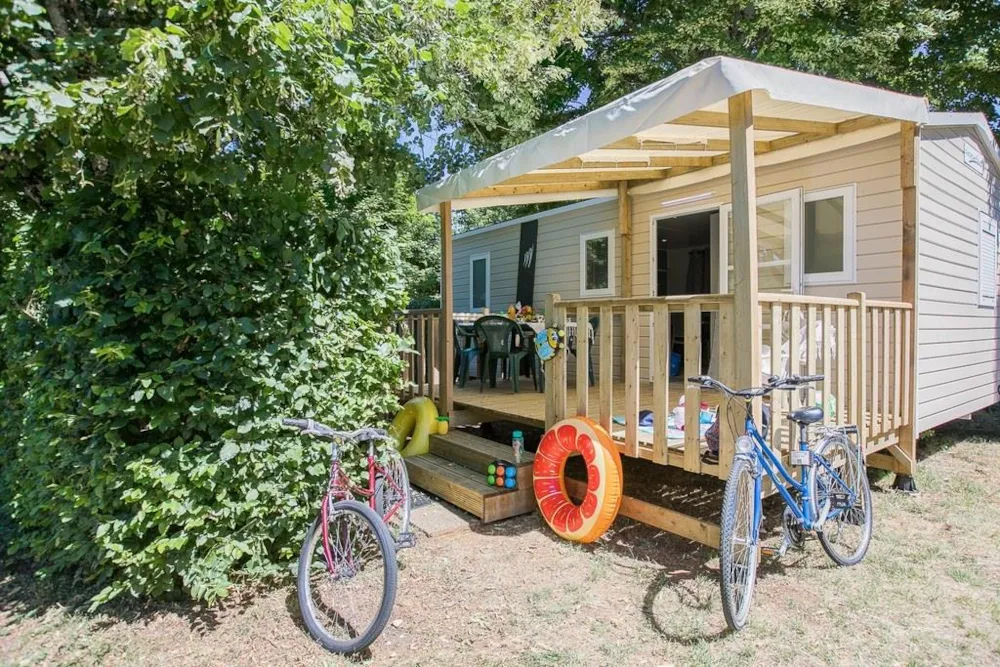 Location - Mobil-Home Confort 2 Chambres - Camping Eden Villages Les Truffières de Dordogne