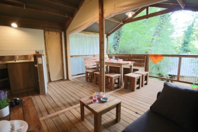 Tent Lodge Sahari - 2 bedrooms — 8
