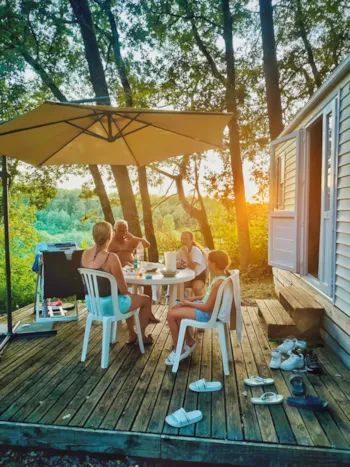 Mietunterkunft - Mobilheim Sun 24M² - 2 Zimmer - Camping Ushuaïa Villages la Colombière
