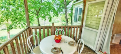 Mobile-home SUN 24m² - sheltered terrace - 2 bedrooms
