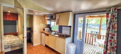 Mobile-home SUN 24m² - sheltered terrace - 2 bedrooms