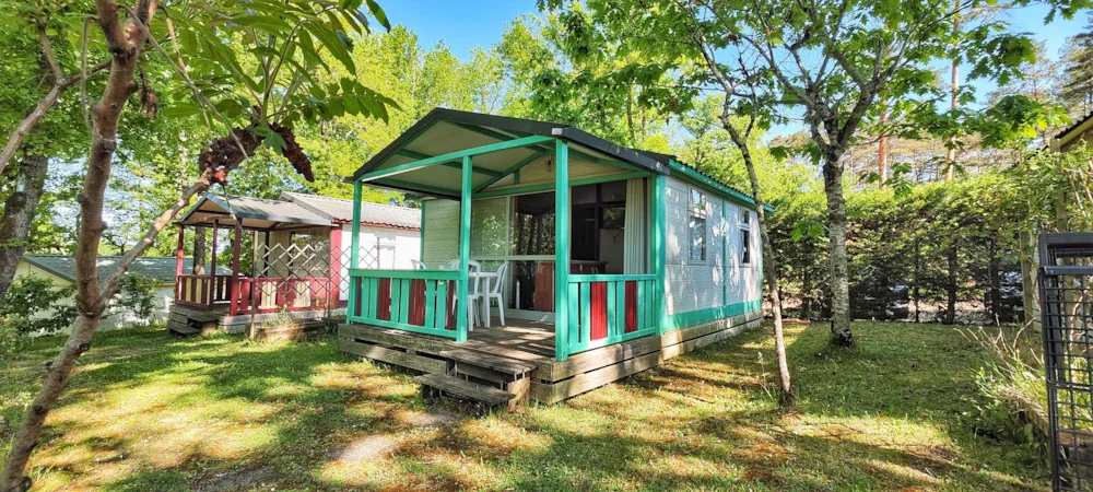 Location - Chalet Moorea 33.15 M² - 2 Chambres - Camping Ushuaïa Villages la Colombière