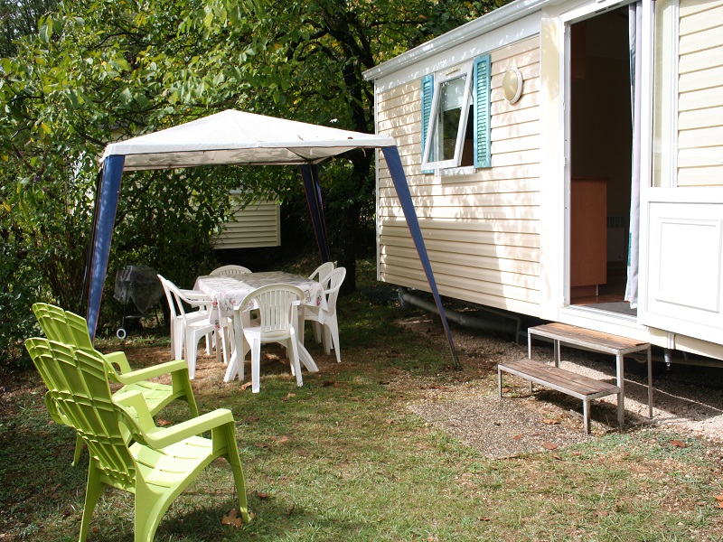Location - Mobil-Home Confort + 2 Chambres - Camping Le Picouty