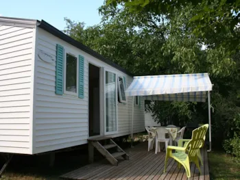 Mietunterkunft - Mobilheim Clim 3 Zimmer - Camping Le Picouty