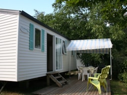 Accommodation - Mobil-Home Clim 3 Bedrooms - Camping Le Picouty