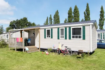 Mietunterkunft - 3-Bedroom Mobile-Home Privilège Grand Large 40Sqm - Castel Camping Domaine de la Ville Huchet