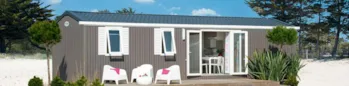 Mietunterkunft - Mobil-Home Tribu 4 Chambres Grand Confort 39Sqm - Castel Camping Domaine de la Ville Huchet